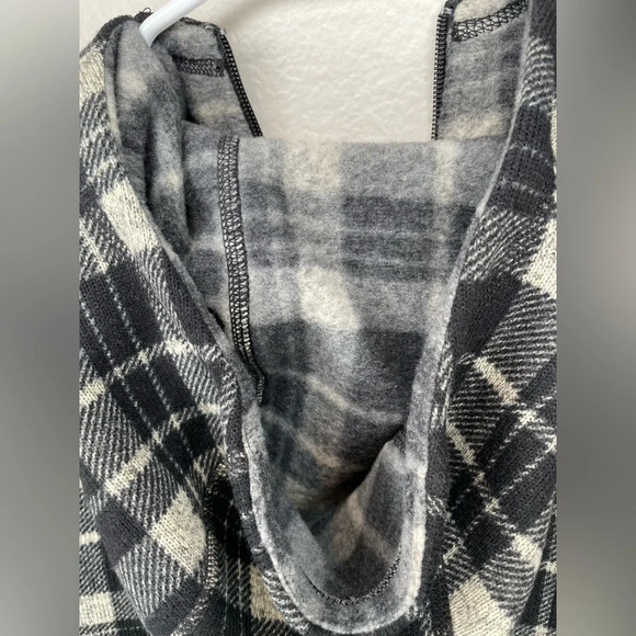 The North Face Women's Crescent Hooded Fleece Pullover Heritage Plaid Size Small - Picture 9 of 14